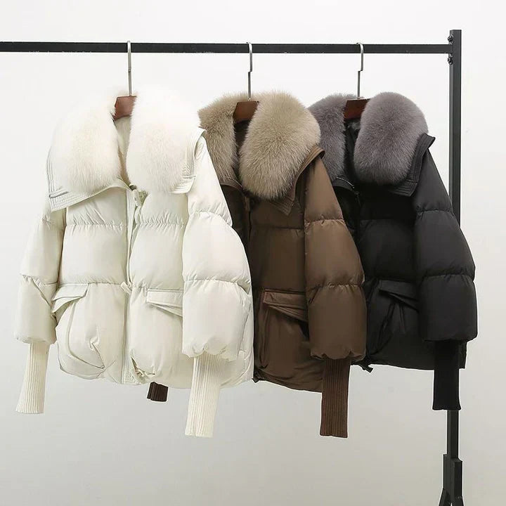Clarita – Luxe Faux Fur Women’s Winter Jacket