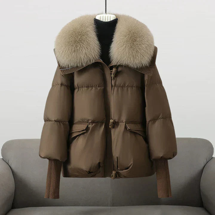 Clarita – Luxe Faux Fur Women’s Winter Jacket