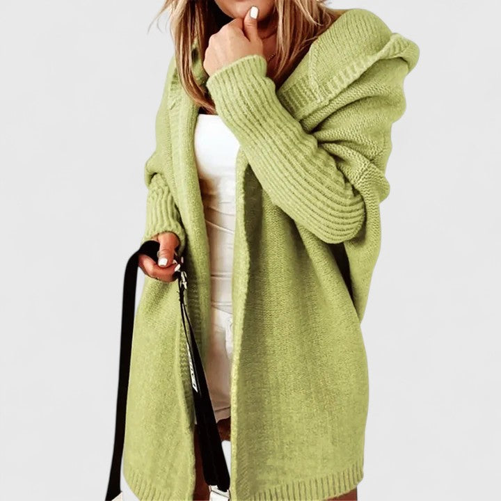 Thalia – Oversized Women’s Hooded Cardigan