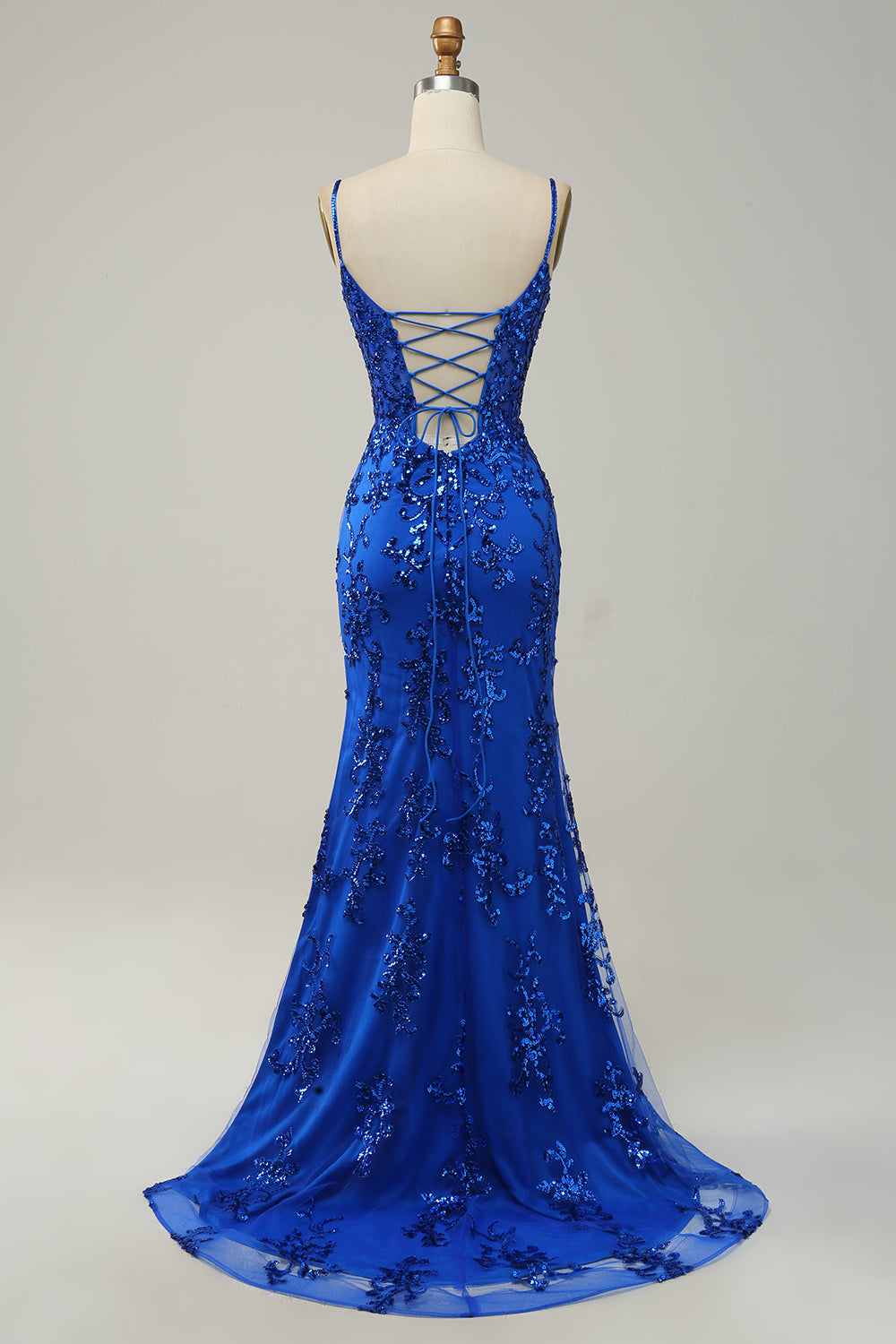 Celeste – Sequin-Curve Women’s Mermaid Gown with Front Split