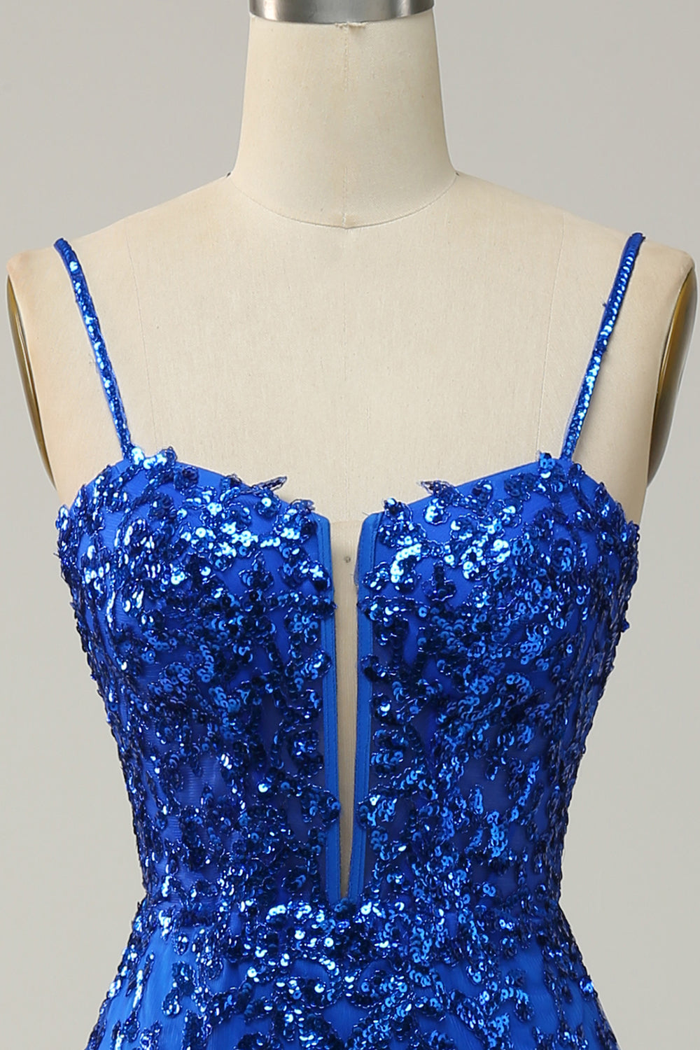 Celeste – Sequin-Curve Women’s Mermaid Gown with Front Split