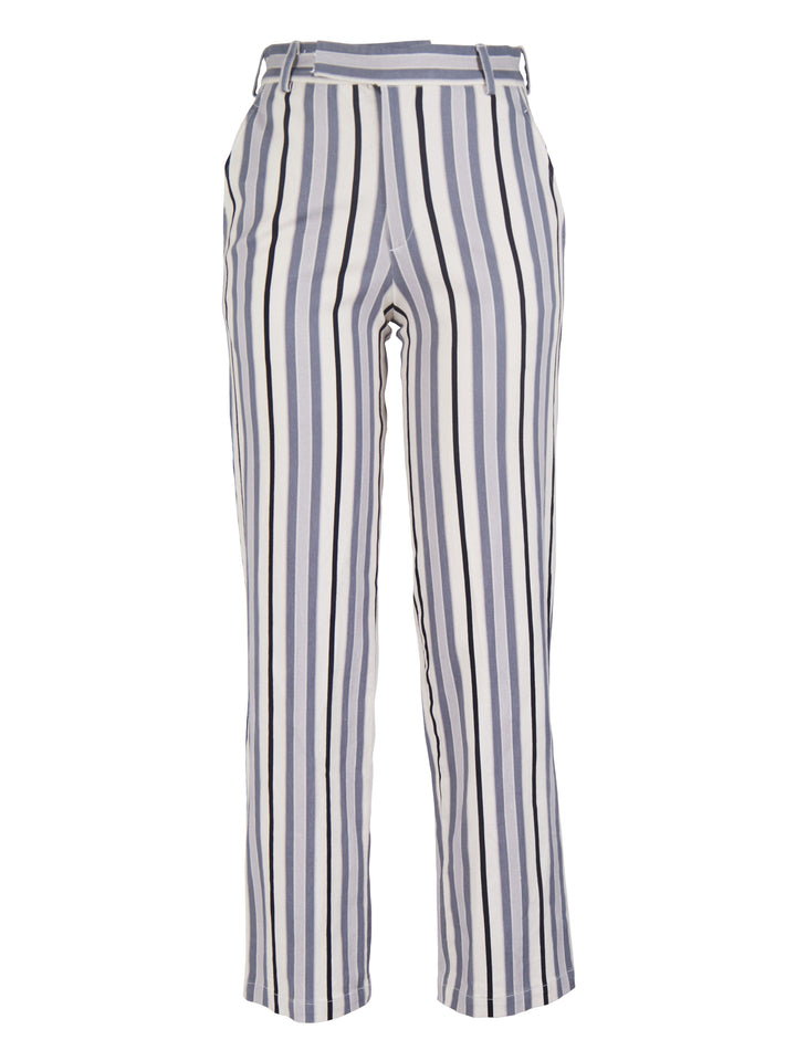 Marceau – Vertical Stripe Relaxed-Fit Women’s Trousers