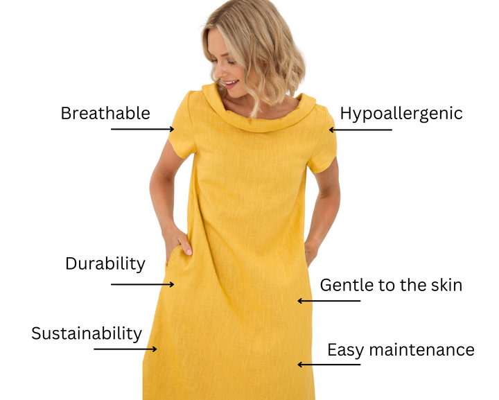 Natalie – Linen Women’s Dress