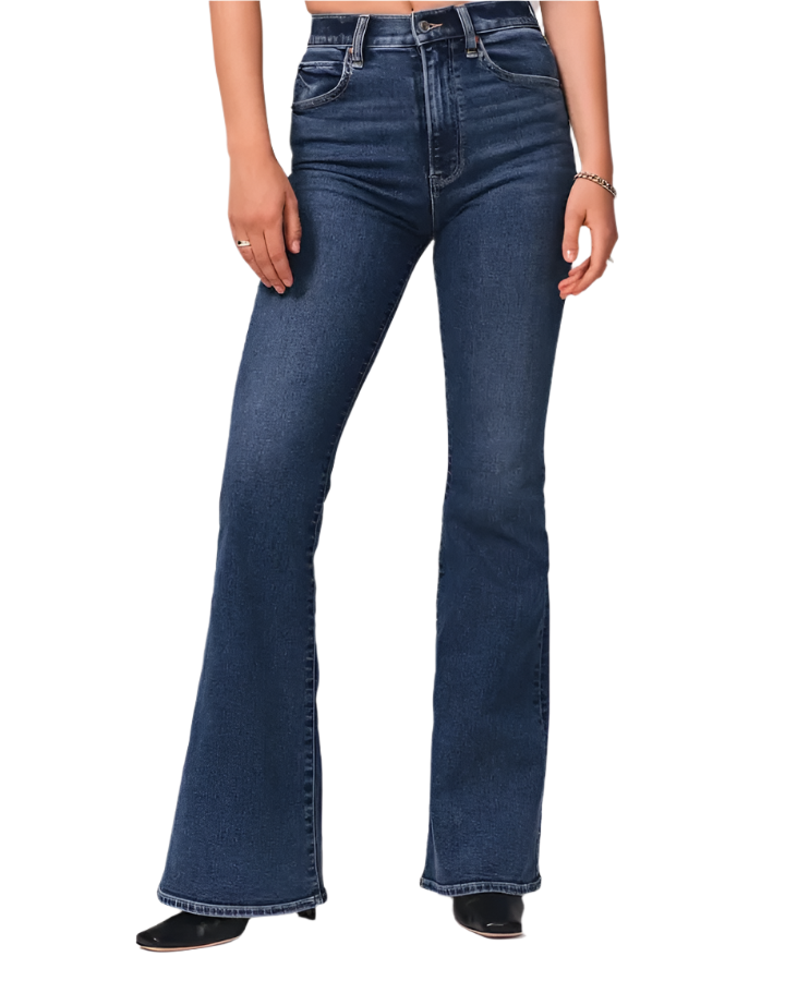 Sophie – Super High-Waist Flared Jeans for Women