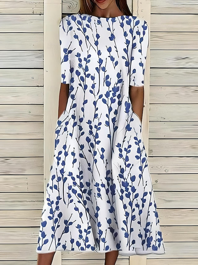 Madelaine – Lightweight Women’s Summer Floral Dress