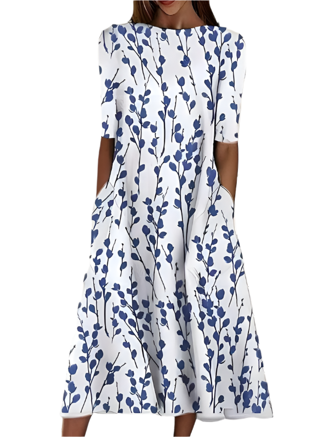 Madelaine – Lightweight Women’s Summer Floral Dress