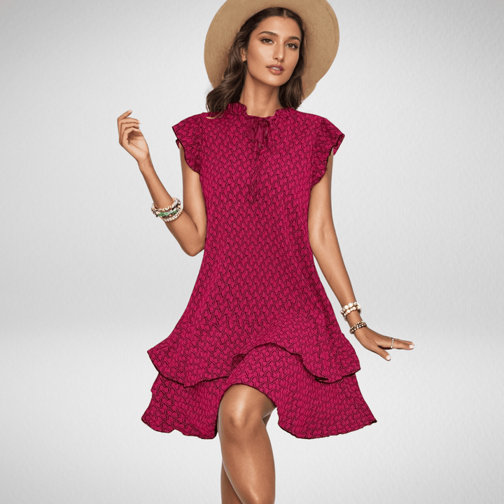 Morgan – Women’s Elegant Dress with Ruffles