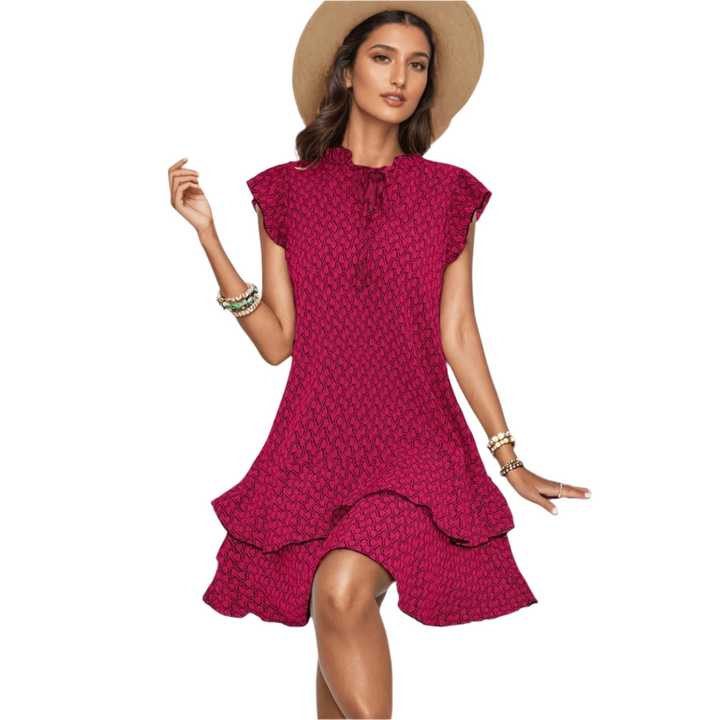 Morgan – Women’s Elegant Dress with Ruffles