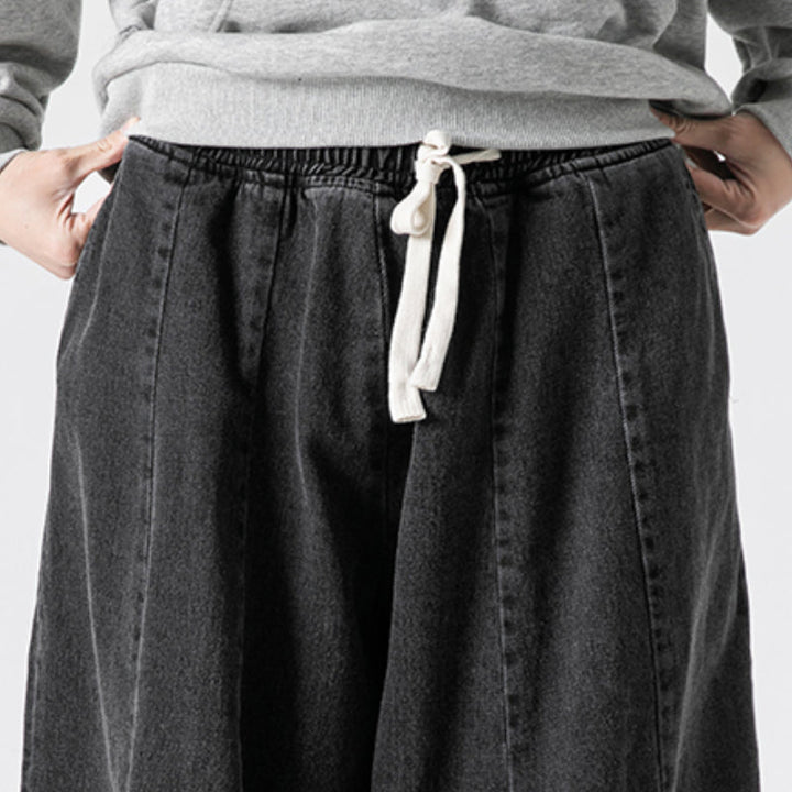 Luca – Retro-Fit Men’s Wide-Leg Denim Pants