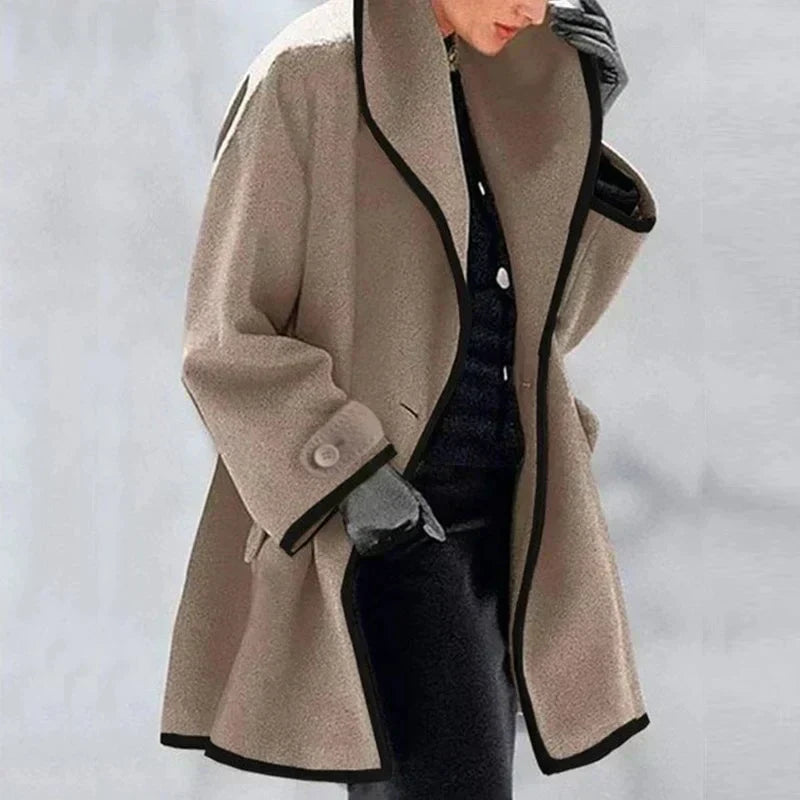 Kendall – Elegant Women’s Winter Demi Trench Coat