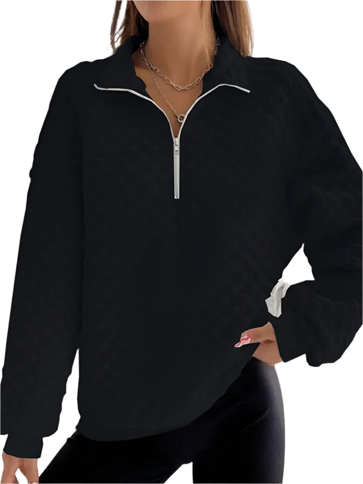 Grace – Trendy Women’s Sweater with Zipper