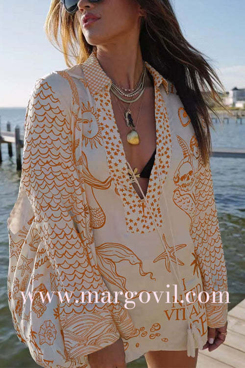 Luna – Breezy Women’s Vacation Shirt & Shorts Set