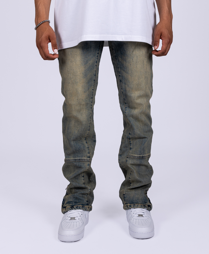 Matteo – Men’s Cargo Flared Jeans