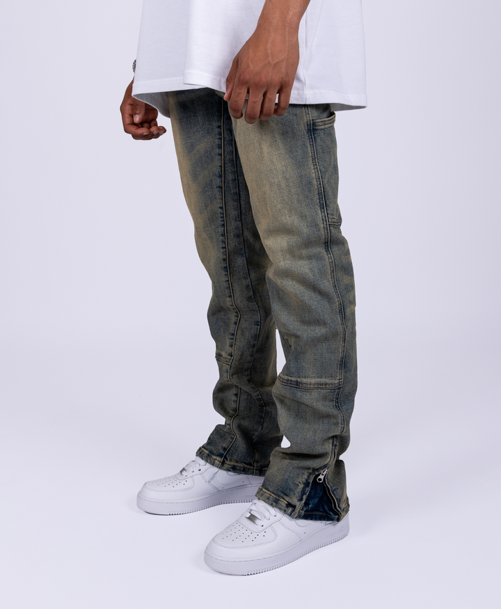 Matteo – Men’s Cargo Flared Jeans