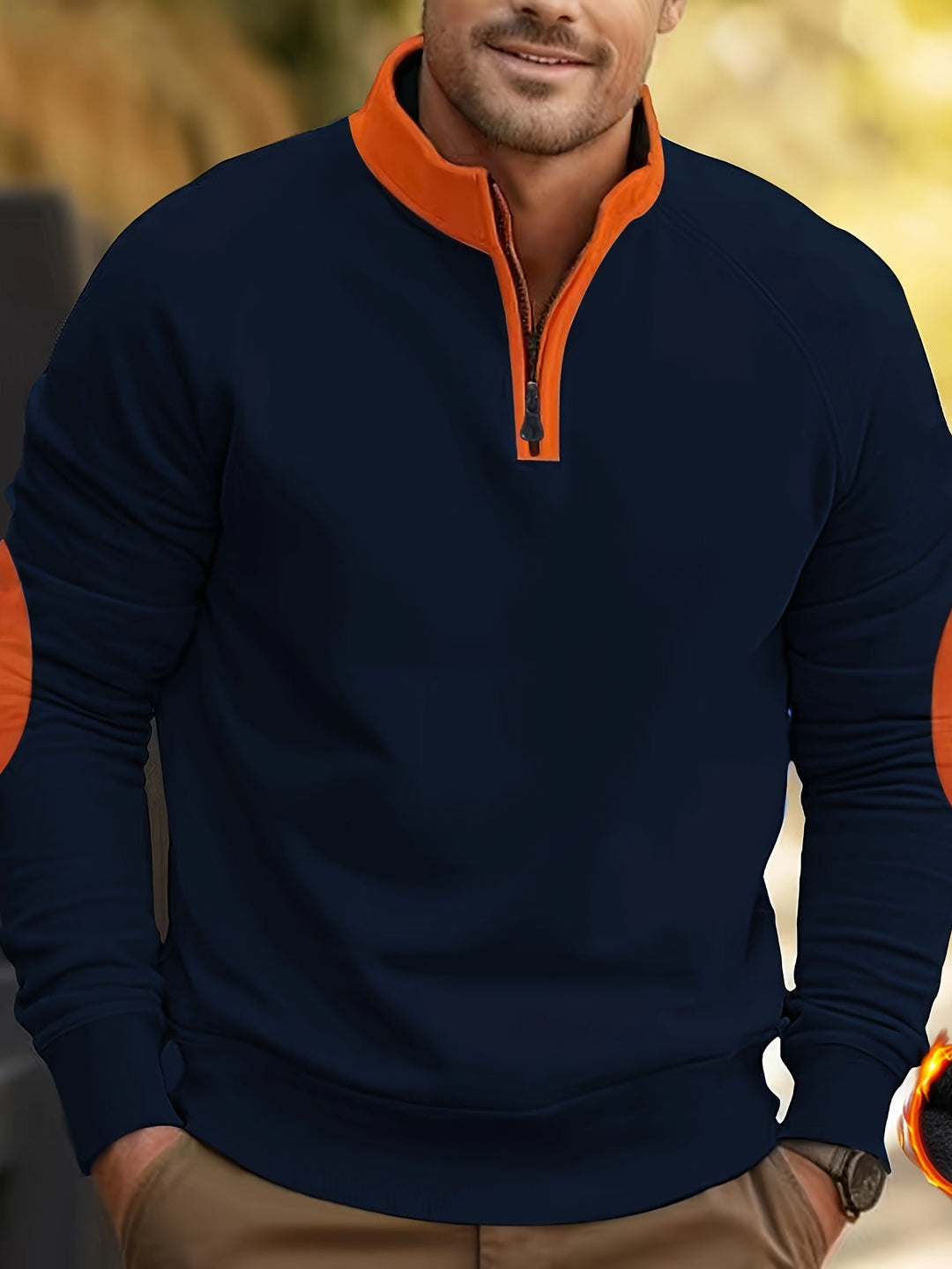 Ricky – Versatile Men’s Quarter-Zip Pullover
