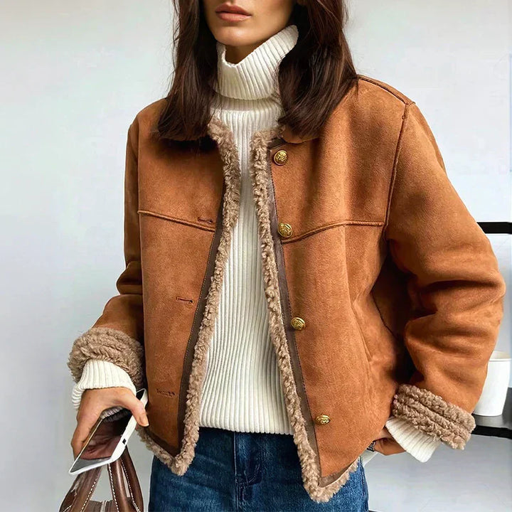 Nayla – Women’s Shearling-Lined Winter Jacket