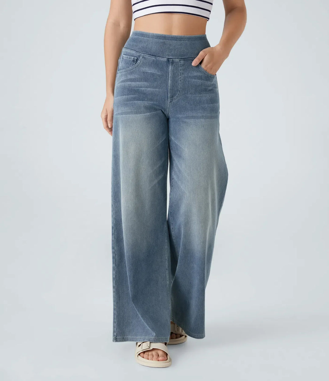 Livia – High-Waist Women’s Stretch Pants