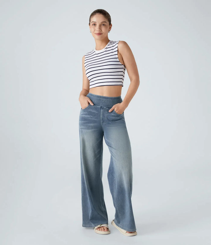 Livia – High-Waist Women’s Stretch Pants