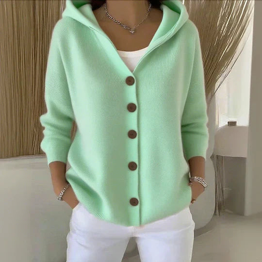 Kirah – Women’s Hooded Knit Cardigan