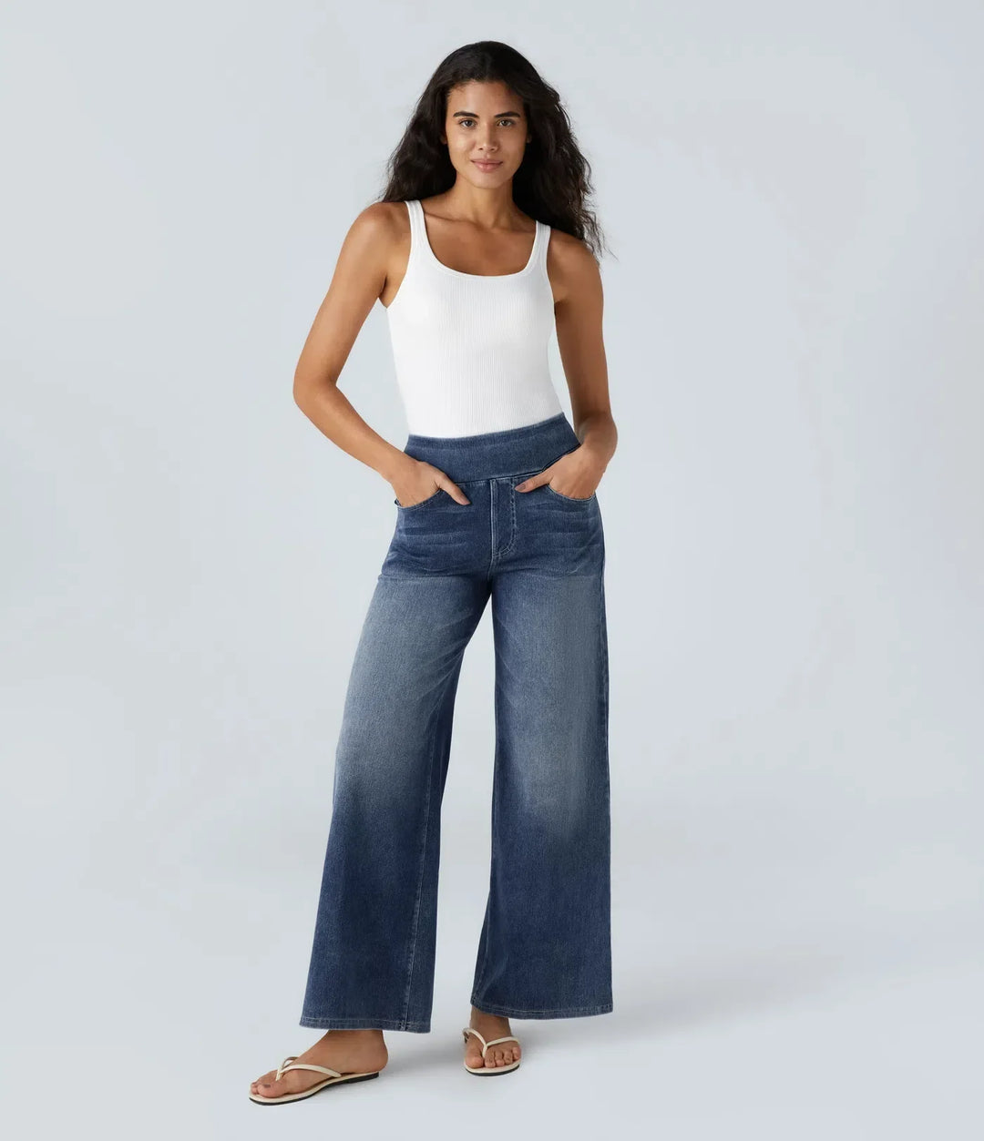 Livia – High-Waist Women’s Stretch Pants