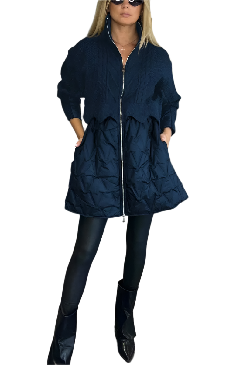 Carla – Hybrid Knit Women’s Quilted Jacket