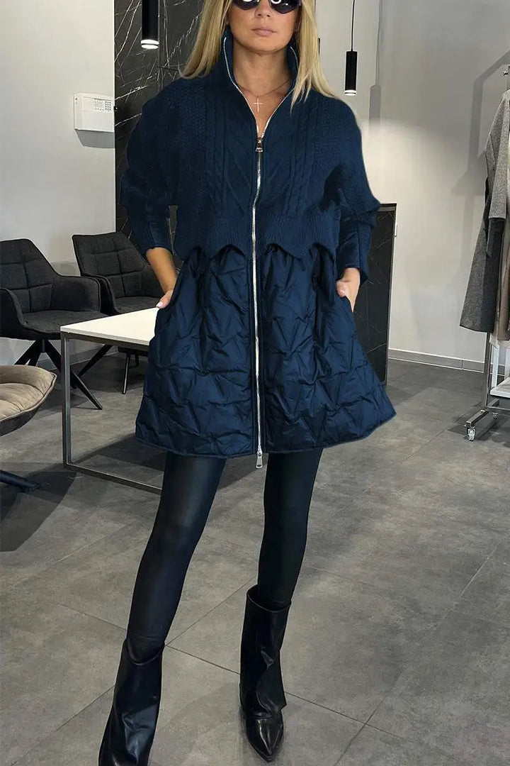 Carla – Hybrid Knit Women’s Quilted Jacket