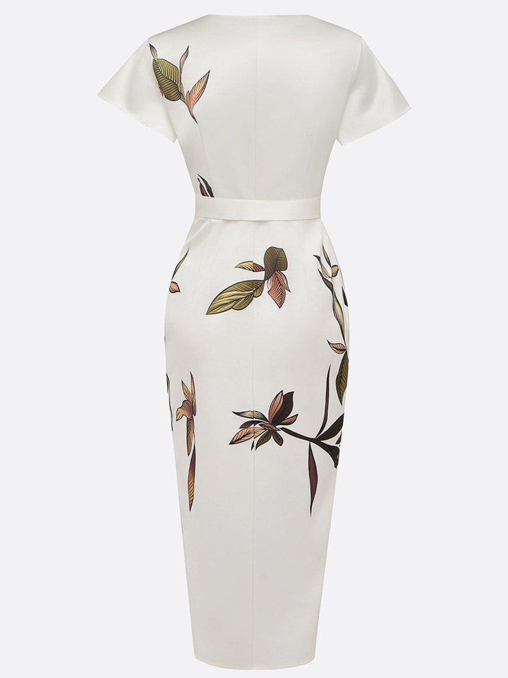 Celeste – Graceful Women’s Draped Midi Dress