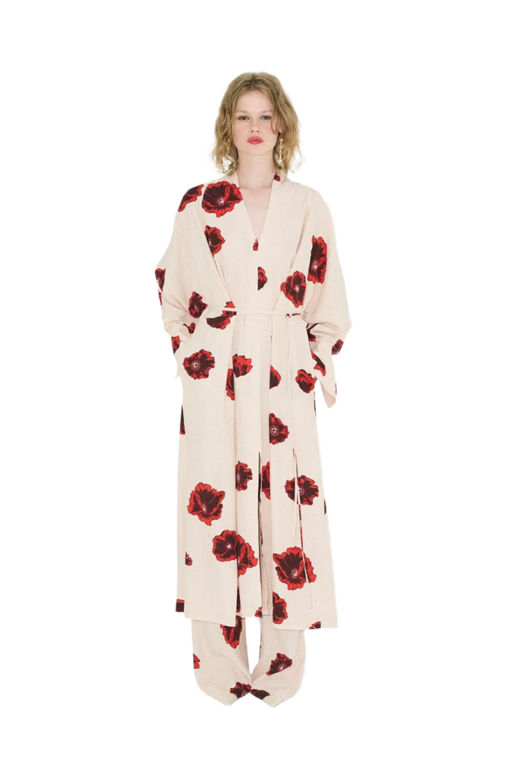 Clara – Women’s Kimono-Inspired Floral Dress