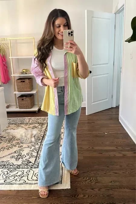 Sophie – Super High-Waist Flared Jeans for Women