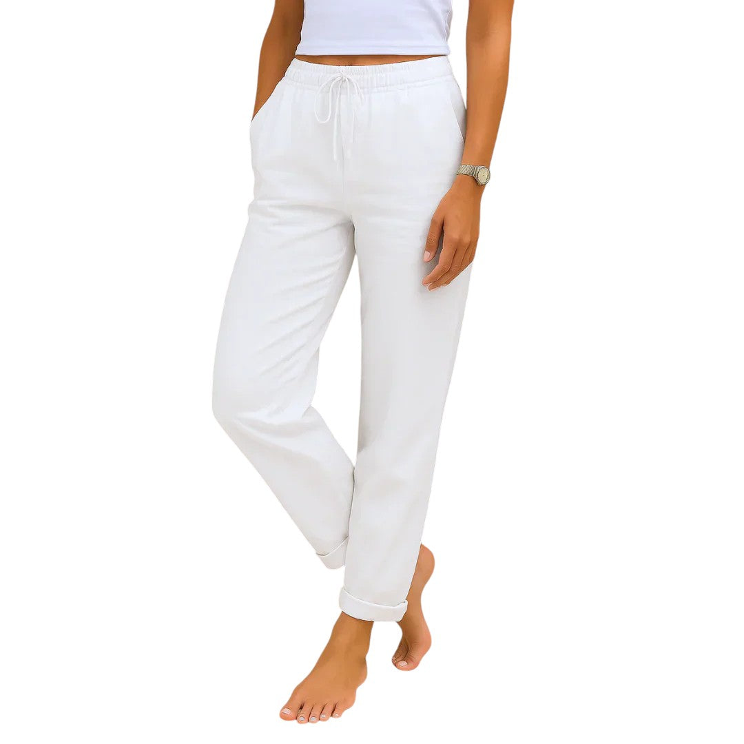 Liza – Breathable Women’s Linen Stretch Trousers