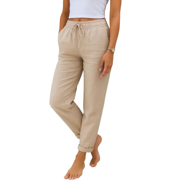 Liza – Breathable Women’s Linen Stretch Trousers