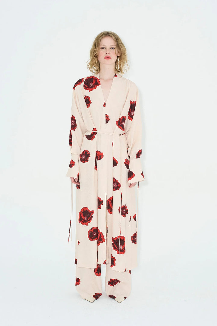 Clara – Women’s Kimono-Inspired Floral Dress