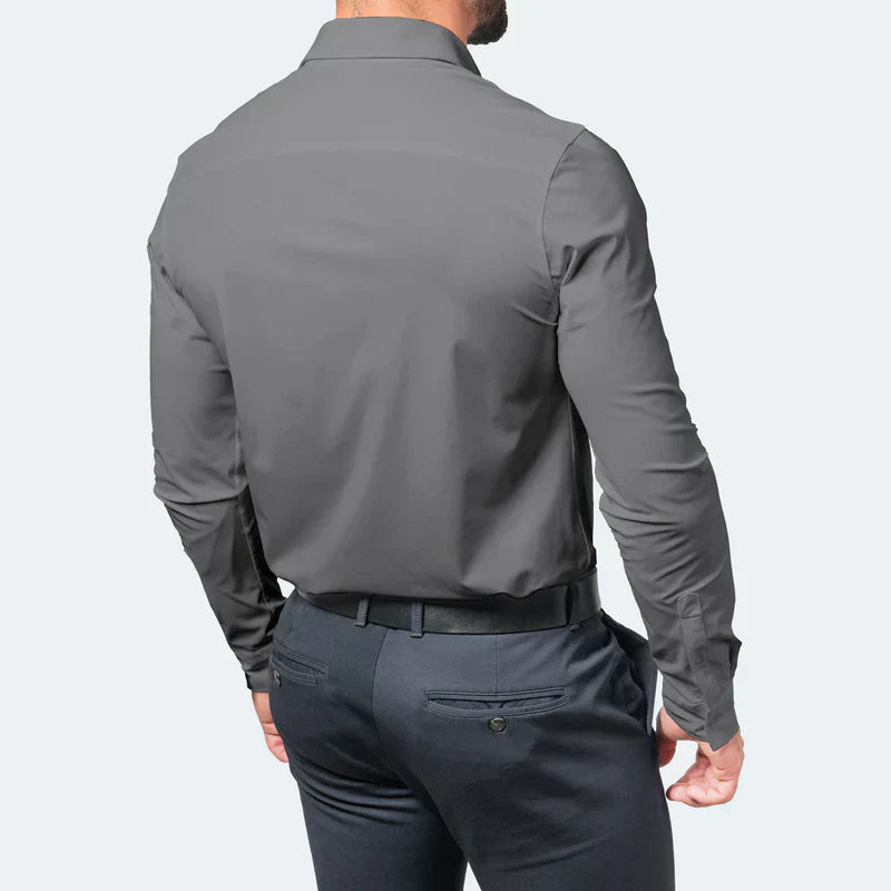 Iverson – Wrinkle-Resistant Men’s Slim Fit Shirt