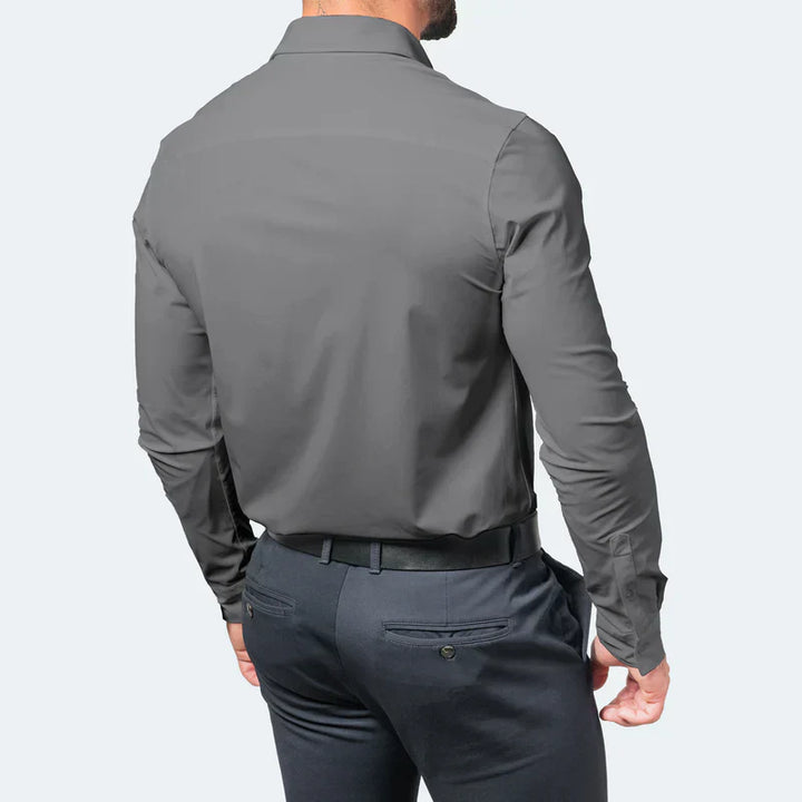 Iverson – Wrinkle-Resistant Men’s Slim Fit Shirt