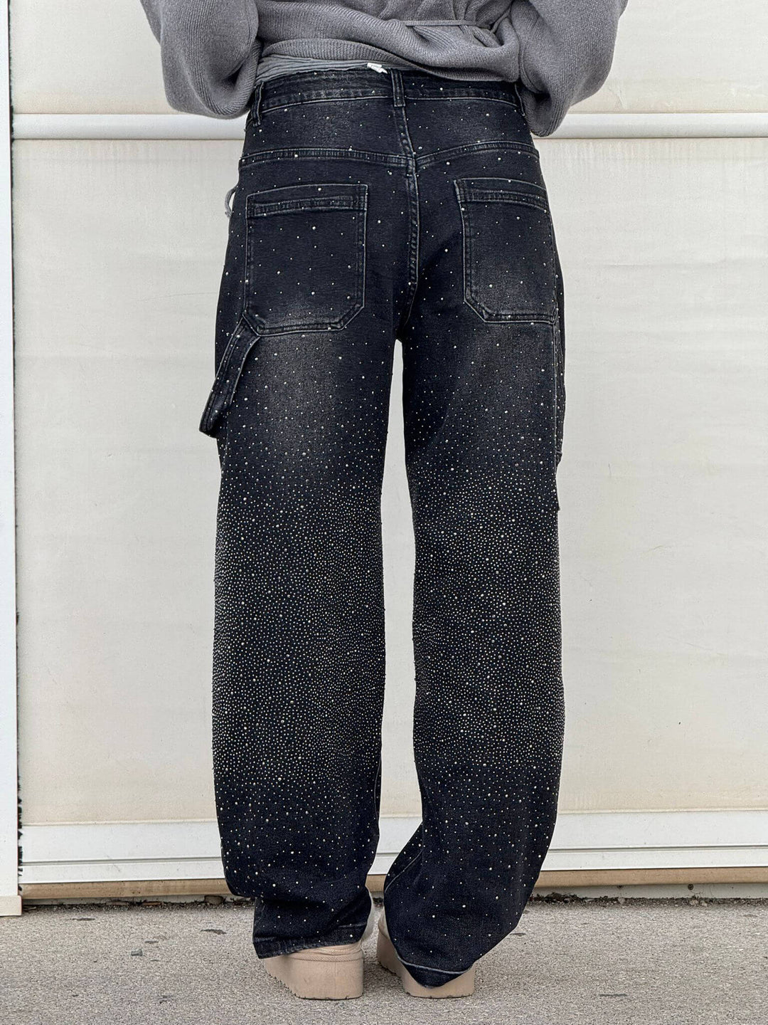 Madison – Baggy-Fit Women’s Glitter Washed Jeans