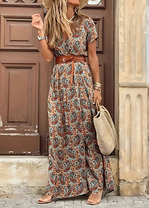 Kyla – Flowy Women’s Boho Maxi Dress