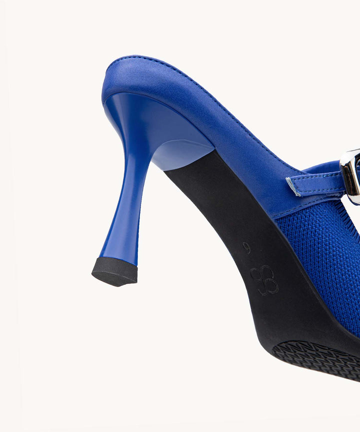 Julie – Sleek Pointed Toe Women’s Heeled Mules
