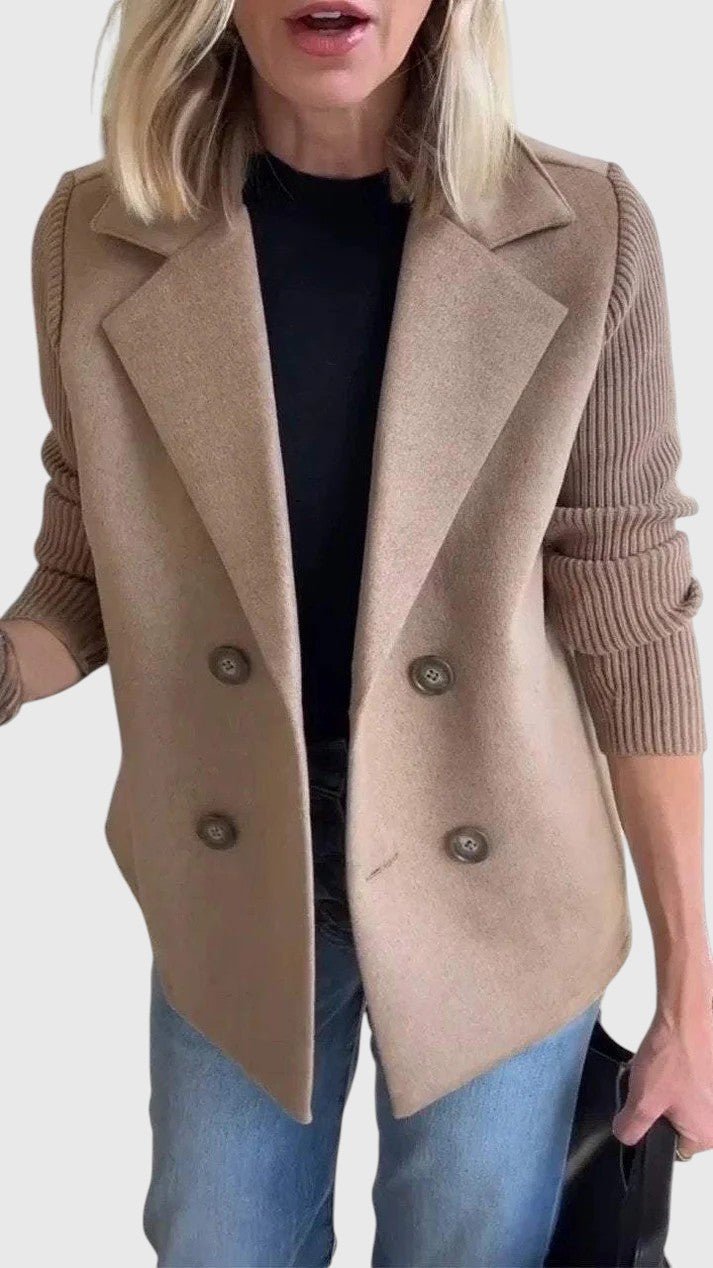 Donalyn – Ribbed Knit Women’s Casual Blazer