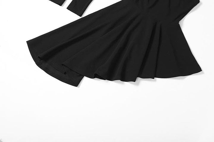 Ariane – Backless Halter Women’s Dress with Glove Detail