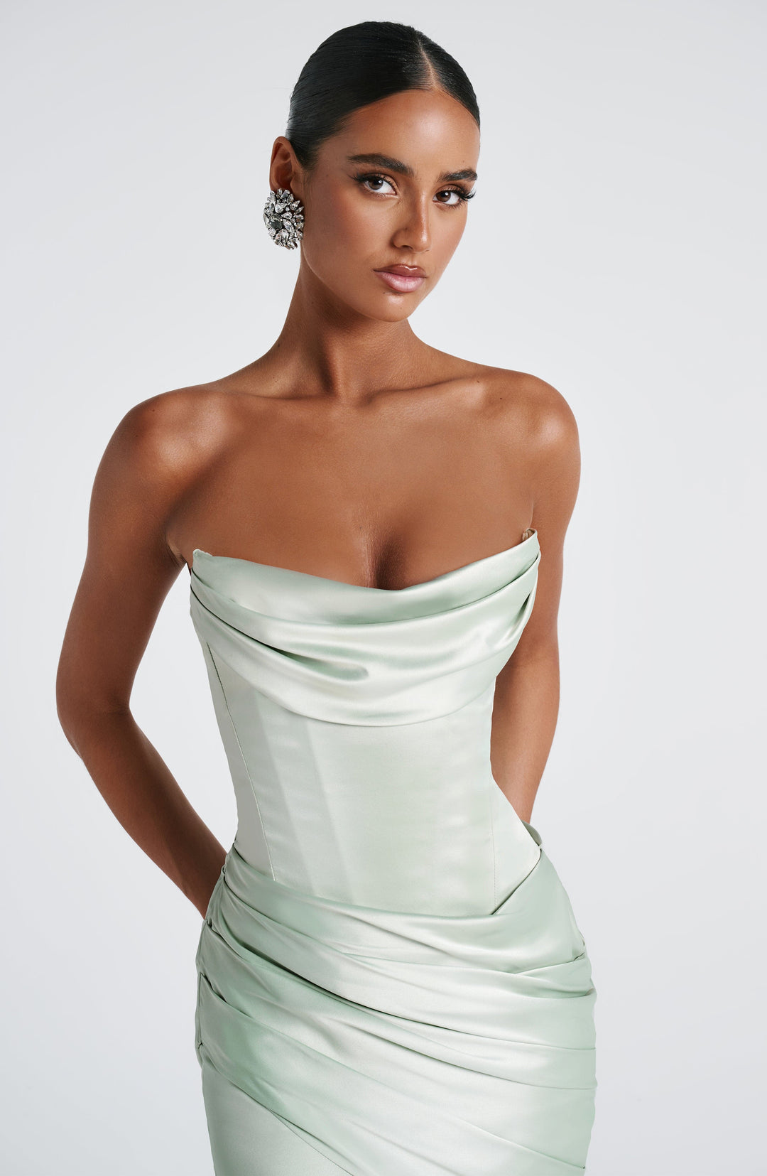 Annika – Mint Maxi Dress for Women