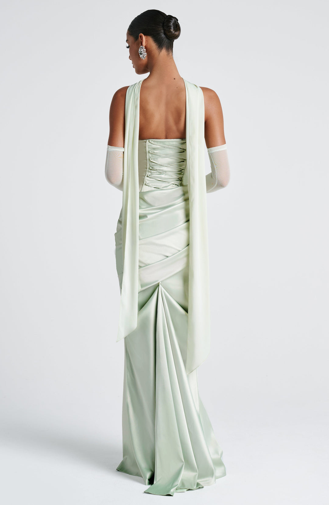 Annika – Mint Maxi Dress for Women