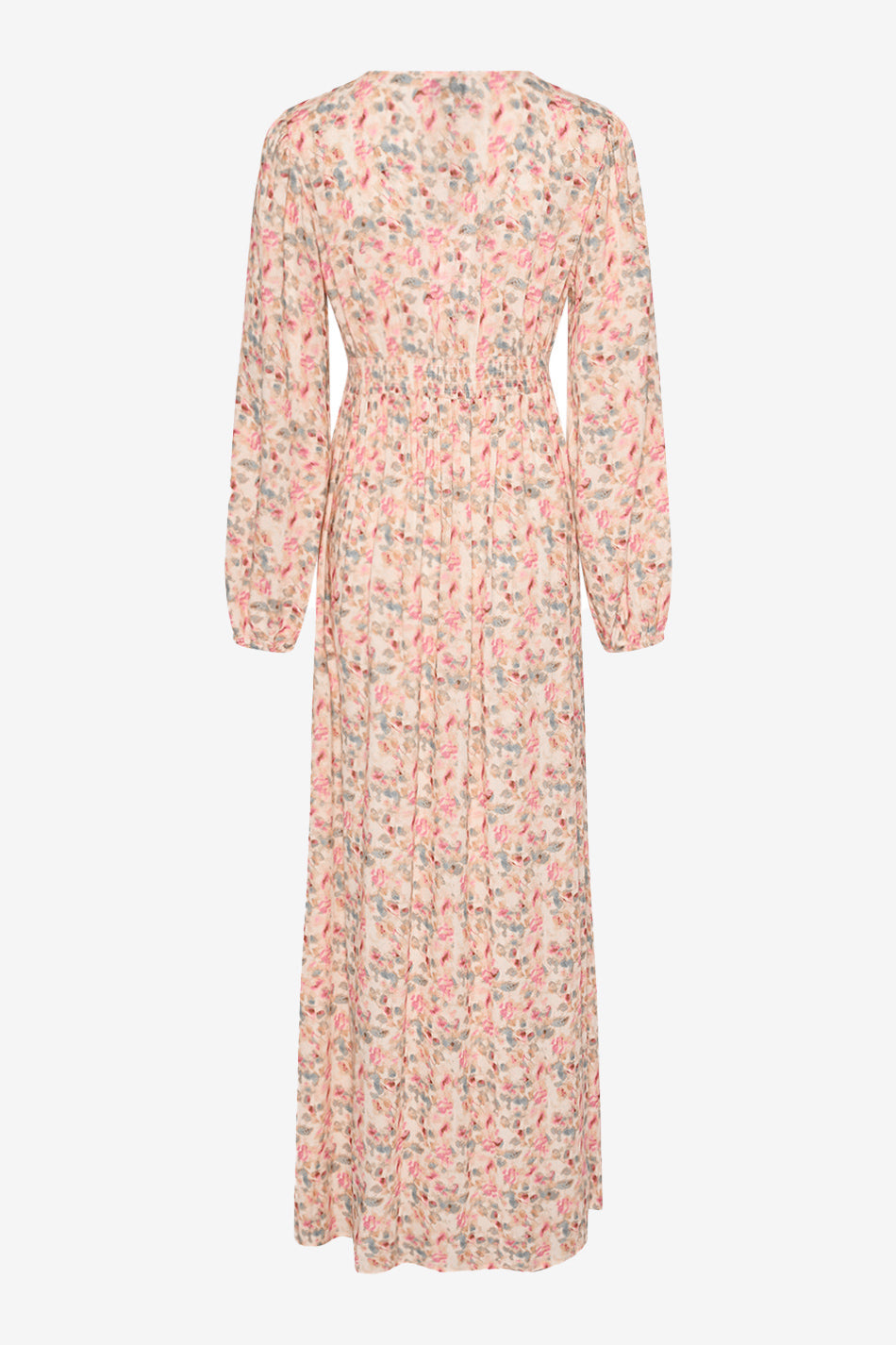 Lilith – Pink Print Maxi Dress for Women