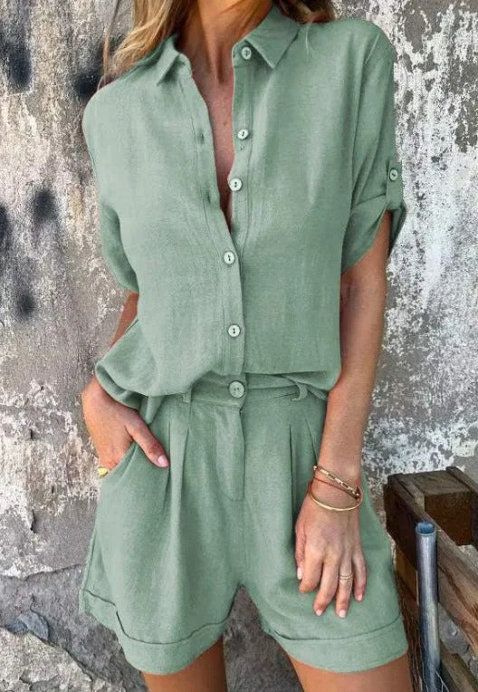 Criza – Breathable Women’s Summer Linen Set