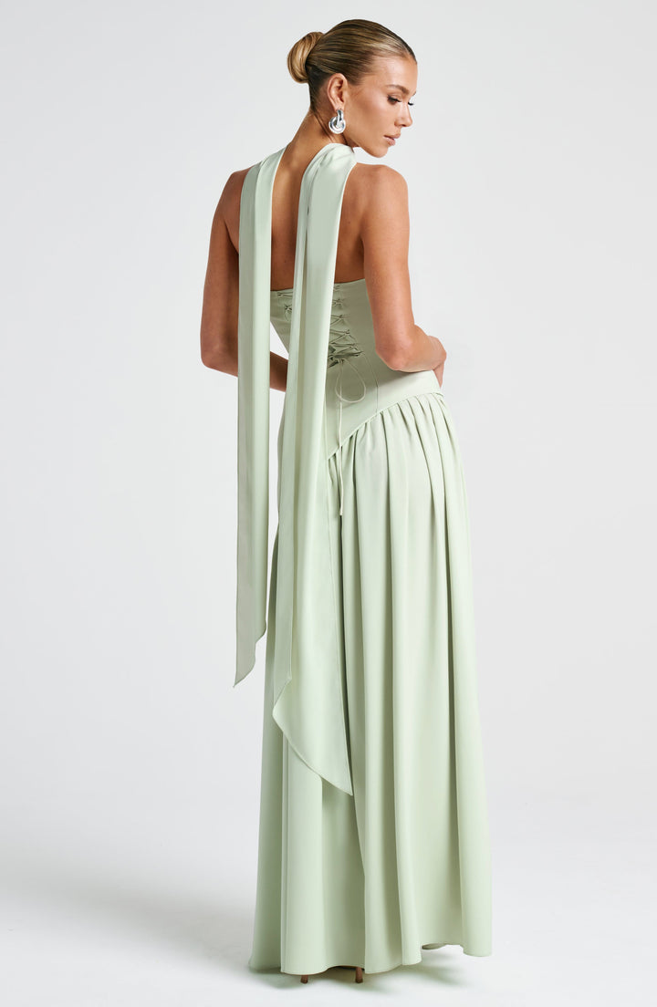 Emestine – Strapless Women’s Chiffon Maxi Dress