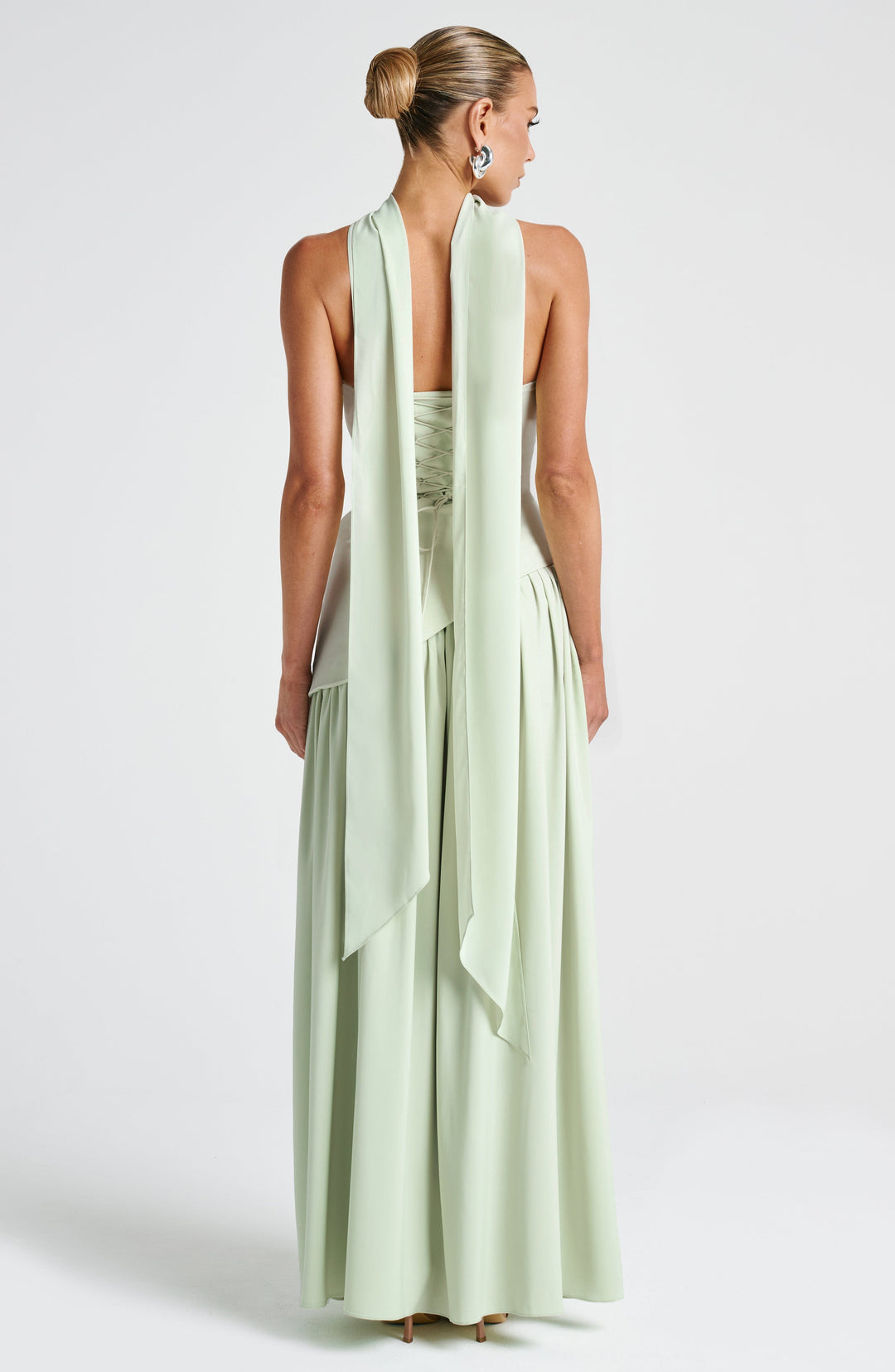 Emestine – Strapless Women’s Chiffon Maxi Dress