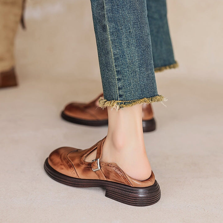Irine – Women’s Summer Leather Loafers
