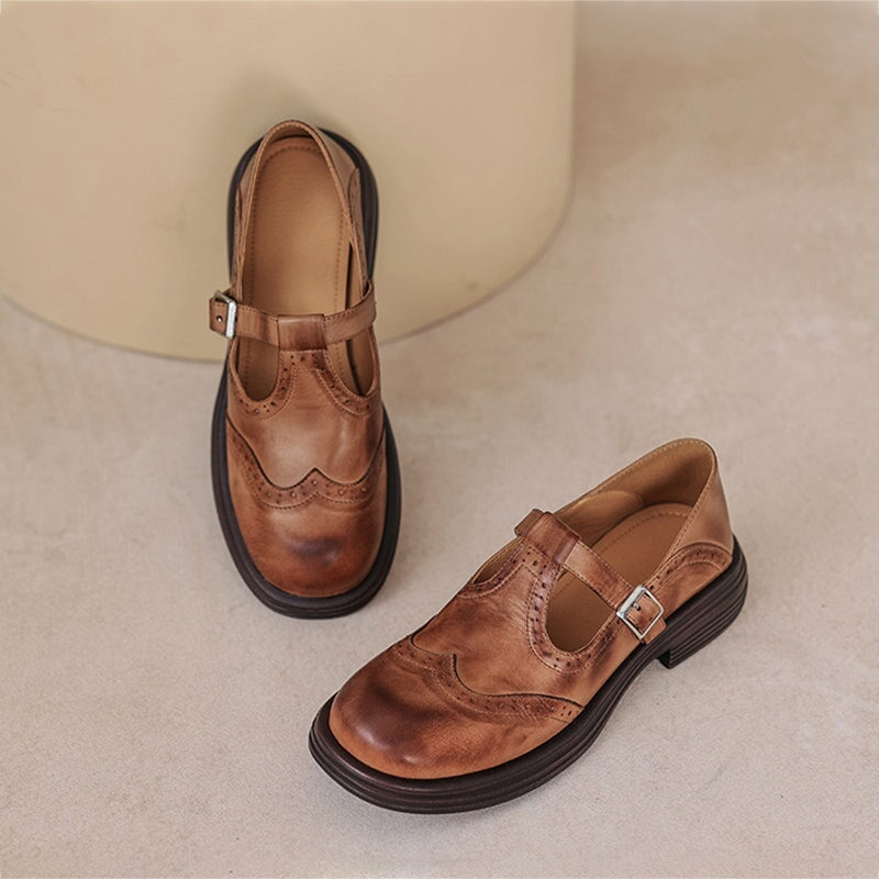 Irine – Women’s Summer Leather Loafers