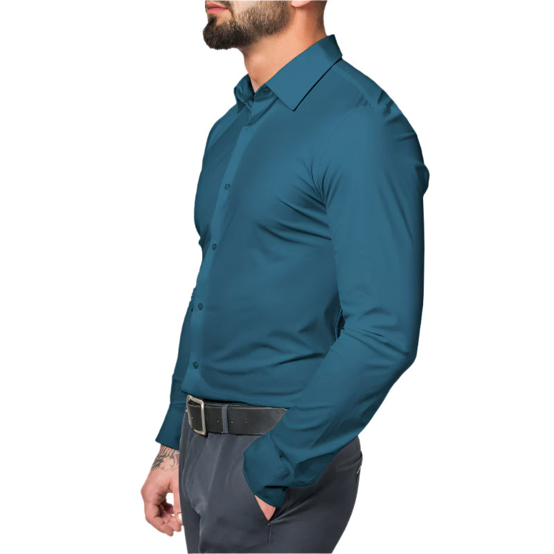 Iverson – Wrinkle-Resistant Men’s Slim Fit Shirt