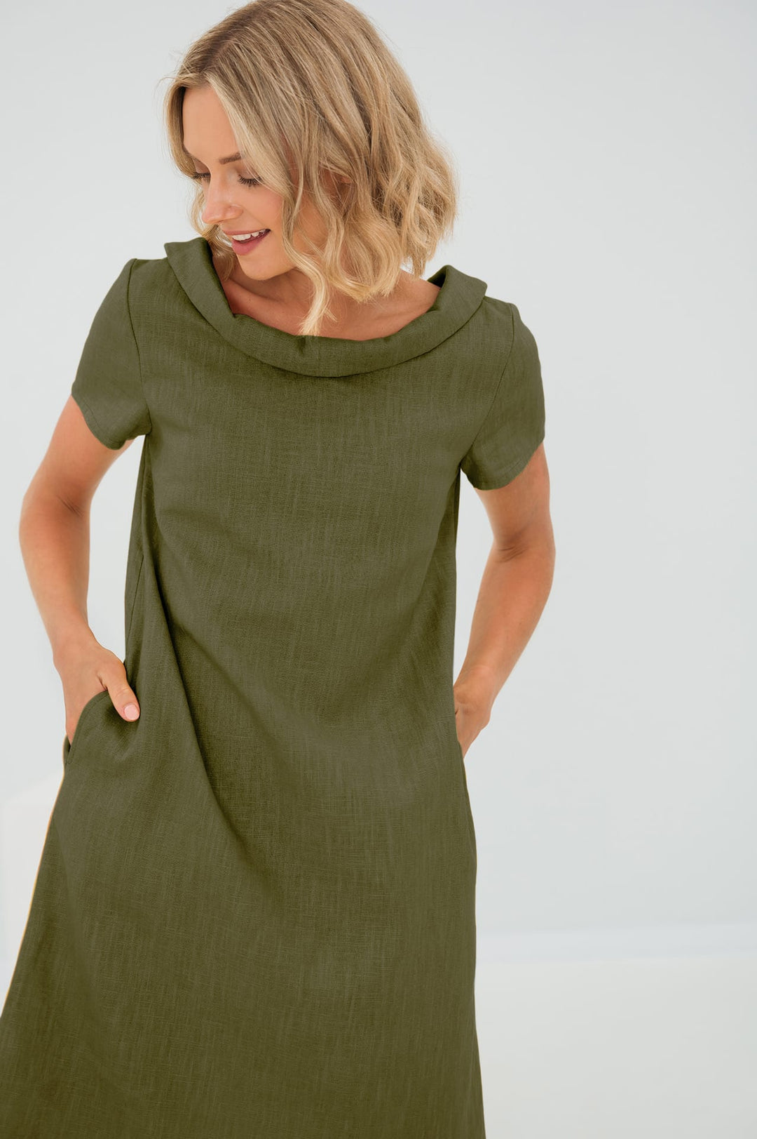 Catherine – Breezy A-Line Women’s Pocket Dress