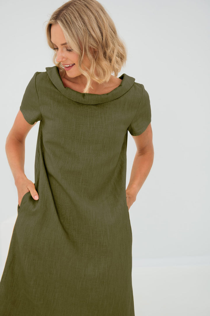 Catherine – Breezy A-Line Women’s Pocket Dress